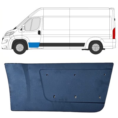 Pannello di riparazione porta anteriore per Opel Movano 2021-2026 / Sinistra 16451