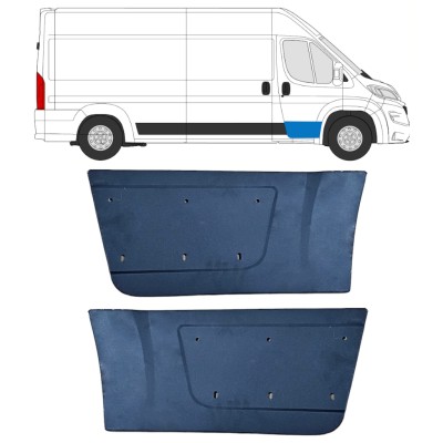 Pannello di riparazione porta anteriore per Opel Movano 2021-2026 / Sinistra+Destra 16452