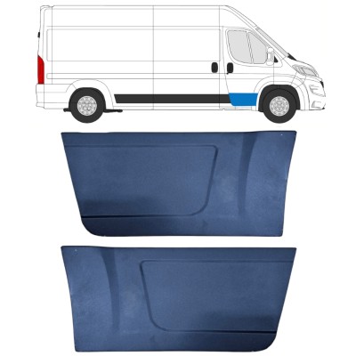 Pannello di riparazione porta anteriore per Opel Movano 2021-2026 / Sinistra+Destra / Set 16449