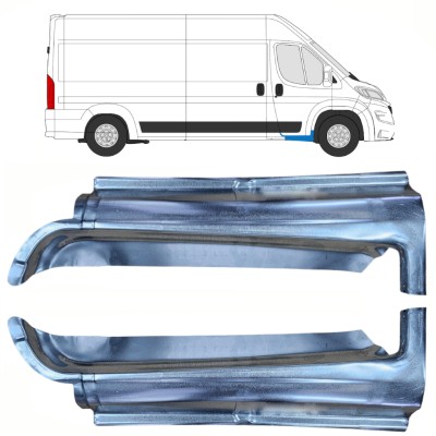 Pannello di riparazione davanzale della porta anteriore per Opel Movano 2021-2026 / Sinistra+Destra / Set 16416