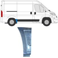 Pannello di riparazione parafango posteriore per Opel Movano 2021-2026 / Destra 16497