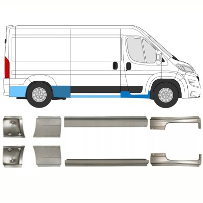 Set di pannelli di riparazione per Opel Movano 2021-2026 / Sinistra+Destra 16426