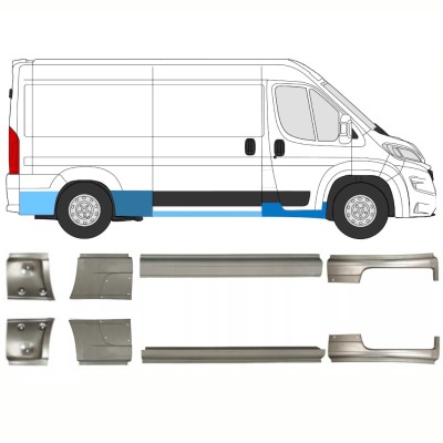Set di pannelli di riparazione per Opel Movano 2021-2026 / Sinistra+Destra 16425