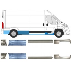 Set di pannelli di riparazione per Opel Movano 2021-2026 / Sinistra+Destra 16468