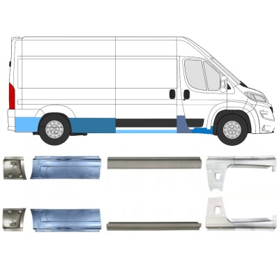 Set di pannelli di riparazione per Opel Movano 2021-2026 / Sinistra+Destra 16467