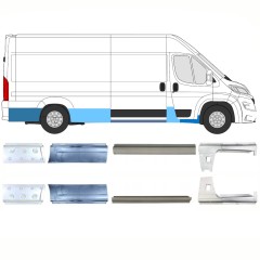 Set di pannelli di riparazione per Opel Movano 2021-2026 / Sinistra+Destra 16466