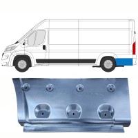 Pannello di riparazione parafango posteriore per Opel Movano 2021-2026 / Sinistra 16531