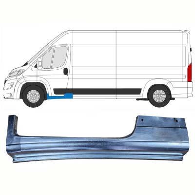 Pannello di riparazione davanzale della porta anteriore per Opel Movano 2021-2026 / Sinistra 16420