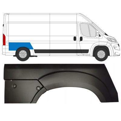 Pannello di riparazione parafango posteriore per Opel Movano 2021-2026 / Destra 16441