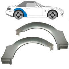 Pannello di riparazione parafango posteriore per Mazda MX-5 2005-2015 / Sinistra+Destra / Set 16145