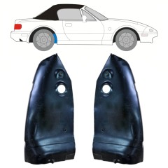 Pannello di riparazione arco ruota posteriore interno per Mazda MX-5 1989-1998 / Sinistra+Destra / Set 11889