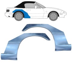 Pannello di riparazione parafango posteriore per Mazda MX-5 1989-1998 / Sinistra+Destra / Set 9609