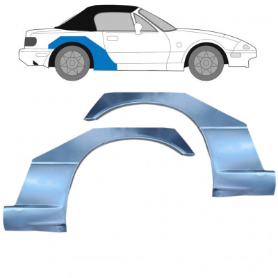 Pannello di riparazione parafango posteriore per Mazda MX-5 1989-1998 / Sinistra+Destra / Set 9609