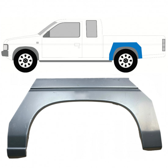 Pannello di riparazione parafango posteriore per Nissan Pickup 1987-1997 / Sinistra 8055