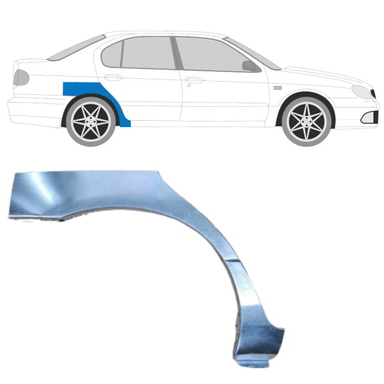 Pannello di riparazione parafango posteriore per Nissan Primera P11 1996-2001 / Destra 6842