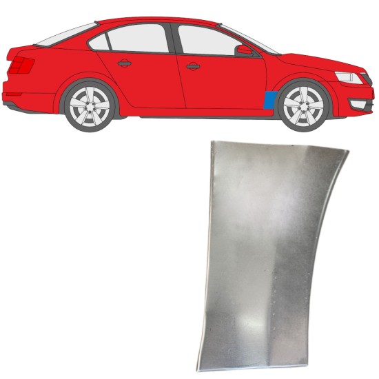 Pannello di riparazione parafango anteriore per Skoda Octavia III 2013-2020 / Destra 16099