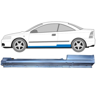 Sottoporta Lamiera Completo per Opel Astra G 1998-2009 / Sinistra / COUPE 15963