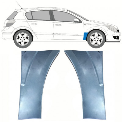 Pannello di riparazione parafango anteriore per Opel Astra 2003-2014 / Sinistra+Destra / Set 10138