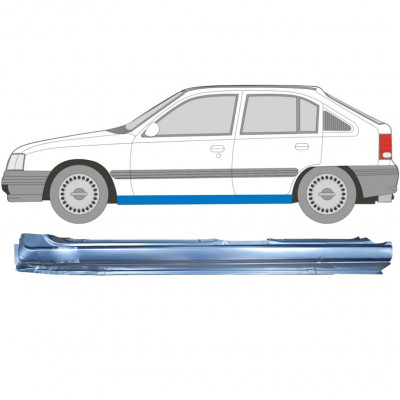 Pannello di riparazione sottoporta lamiera per Opel Kadett 1984-1993 / Sinistra 7911