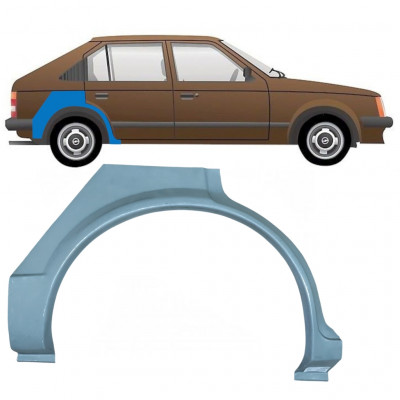 OPEL KADETT D 1979-1984 5 PORTA PASSARUOTA POSTERIORE / DESTRA