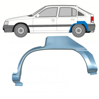 OPEL KADETT 1984-1993 5 PORTA PASSARUOTA POSTERIORE / SINISTRA