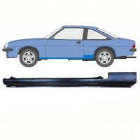 Pannello di riparazione sottoporta lamiera per Opel Manta B 1975-1988 / Sinistra /  8793