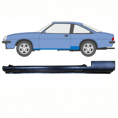 Pannello di riparazione sottoporta lamiera per Opel Manta B 1975-1988 / Sinistra /  8793