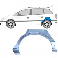 Pannello di riparazione parafango posteriore per Opel Zafira 1999-2005 / Sinistra 6889