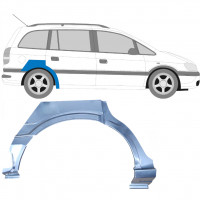 Pannello di riparazione parafango posteriore per Opel Zafira 1999-2005 / Destra 6888