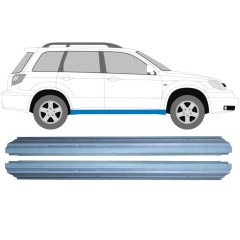 Pannello di riparazione sottoporta lamiera per Mitsubishi Outlander 2003-2007 / Sinistra+Destra / Set 16144