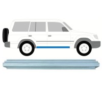 Pannello di riparazione sottoporta lamiera per Mitsubishi Pajero 1991-2001 / Sinistra = Destra (simmetrico) 15999