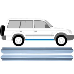 Pannello di riparazione sottoporta lamiera per Mitsubishi Pajero 1991-2001 / Sinistra+Destra / Set 11931