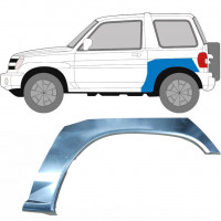 Pannello di riparazione parafango posteriore per Mitsubishi Pajero Pinin 1998-2007 / Sinistra 5522