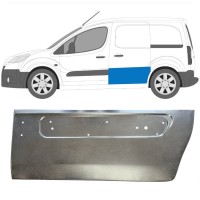 Pannello di riparazione porta scorrevole per Peugeot Partner 2008-2018 / Sinistra 16623