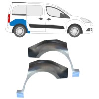 Pannello di riparazione parafango posteriore per Citroen Berlingo 2008-2018 / Sinistra+Destra 15870