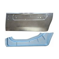 Pannello di riparazione esterno inferiore porta scorrevole per Citroen Berlingo 2008-2018 / Sinistra 17087