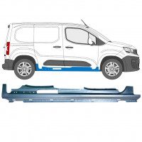 Sottoporta Lamiera Completo per Citroen Berlingo 2018-2023 / Destra 13362