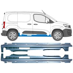 Sottoporta Lamiera Completo per Citroen Berlingo 2018-2023 / Sinistra / Destra / Sinistra+Destra / Set 13364