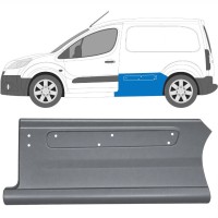 Pannello di riparazione laterale per Peugeot Partner 2008-2018 / Sinistra 17016