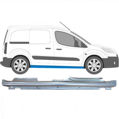 Pannello di riparazione sottoporta lamiera per Peugeot Partner C Berlingo 2008- / Destra 5406