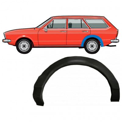 Pannello di riparazione parafango posteriore per VW Passat B1 1973-1980 / Sinistra 10961