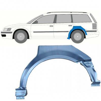 Pannello di riparazione parafango posteriore per VW Passat B5 1996-2005 / Sinistra / COMBI 8920