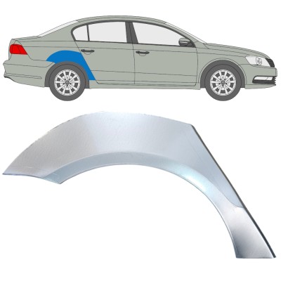 Pannello di riparazione parafango posteriore per Volkswagen Passat B7 2010-2015 / Destra 16352