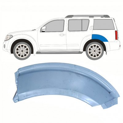 Pannello di riparazione sezione superiore parafango posteriore per Nissan Pathfinder 2004-2013 / Sinistra 8681