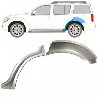 Pannello di riparazione parafango posteriore per Nissan Pathfinder 2004-2013 / Sinistra / Set 10355