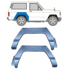 Pannello di riparazione parafango posteriore per Nissan Patrol K160 1979-1990 / Sinistra+Destra / Set 10412