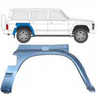 Pannello di riparazione parafango posteriore per Nissan Patrol 1990-1997 / Destra 8399