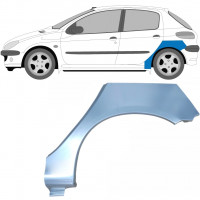 Pannello di riparazione parafango posteriore per Peugeot 206 1998- / Sinistra 7203