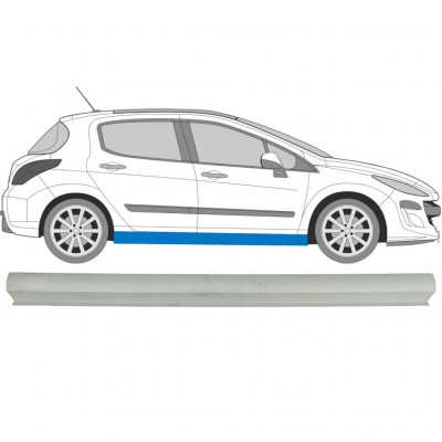 PEUGEOT 308 2007-2013 PANNELLO DI RIPARAZIONE DELLA SOGLIA / DESTRA