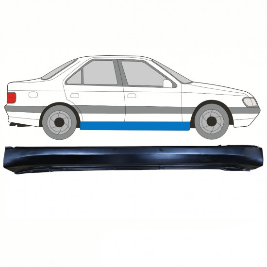 PEUGEOT 405 1987-1996 PANNELLO DI RIPARAZIONE DELLA SOGLIA / DESTRA